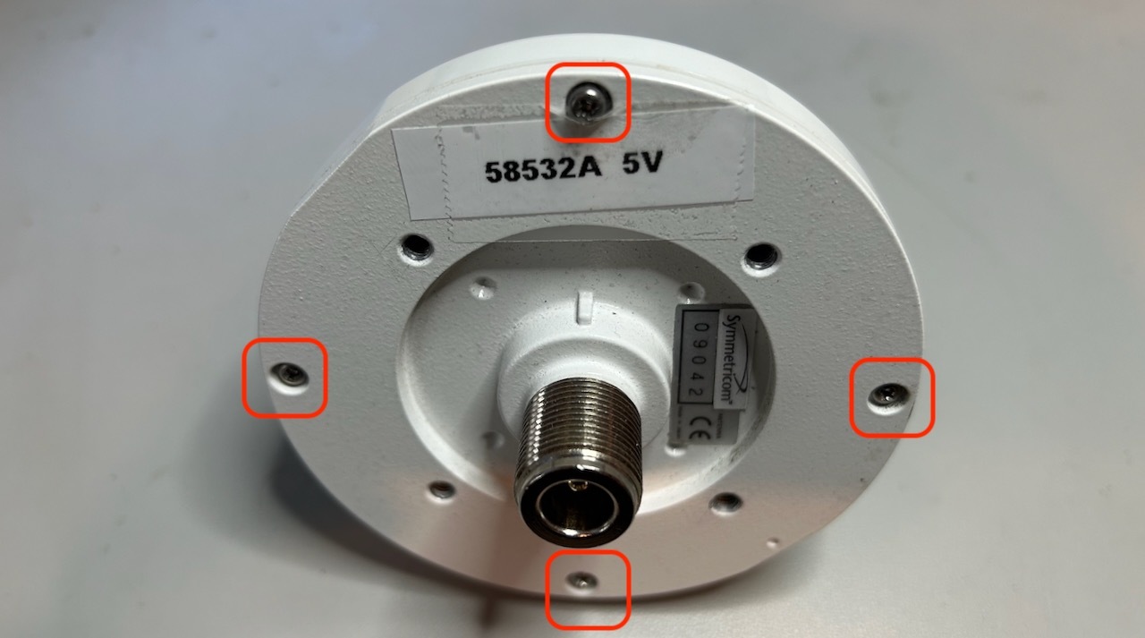 Outside screws